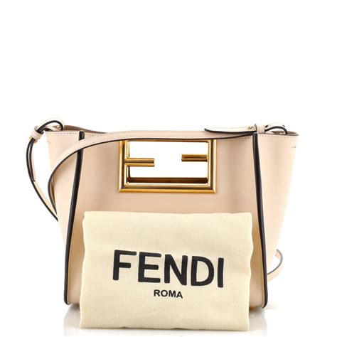 fendi way tote small|authentic Fendi tote.